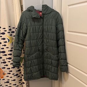 Columbia Deep Green Puffer Jacket